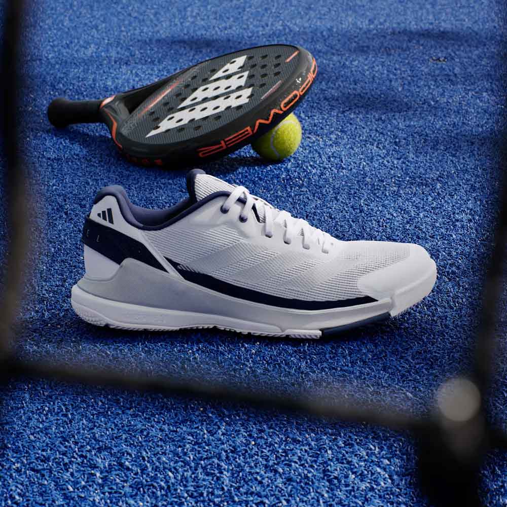 Adidas Crazyquick Cloud White / Silver Metallic / Dark Blue - JR2127