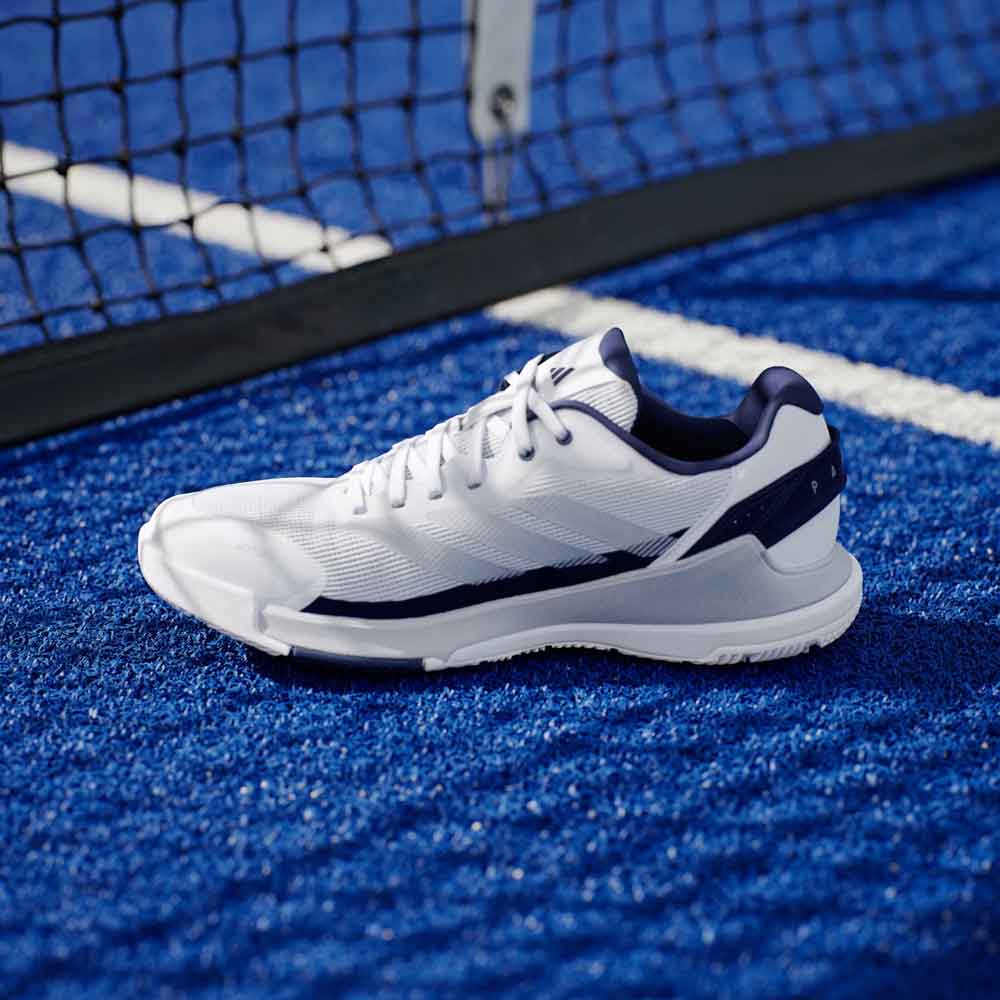 Adidas Crazyquick Cloud White / Silver Metallic / Dark Blue - JR2127