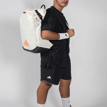 Adidas Multigame White Orange Backpack 2026