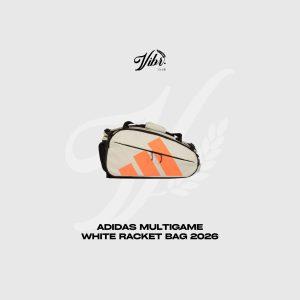 Adidas Multigame White Racket Bag 2026