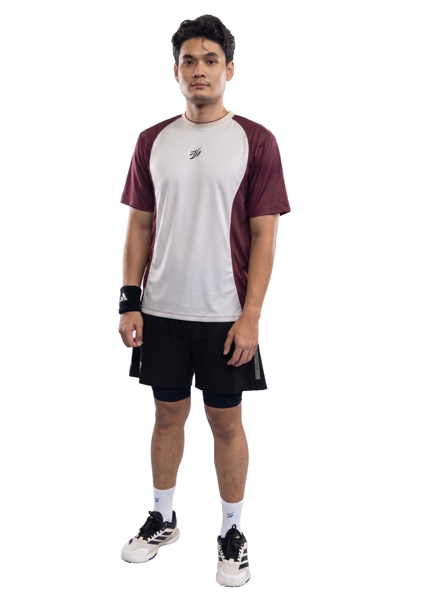 Crimson jersey + Vibr Black Inner Pants