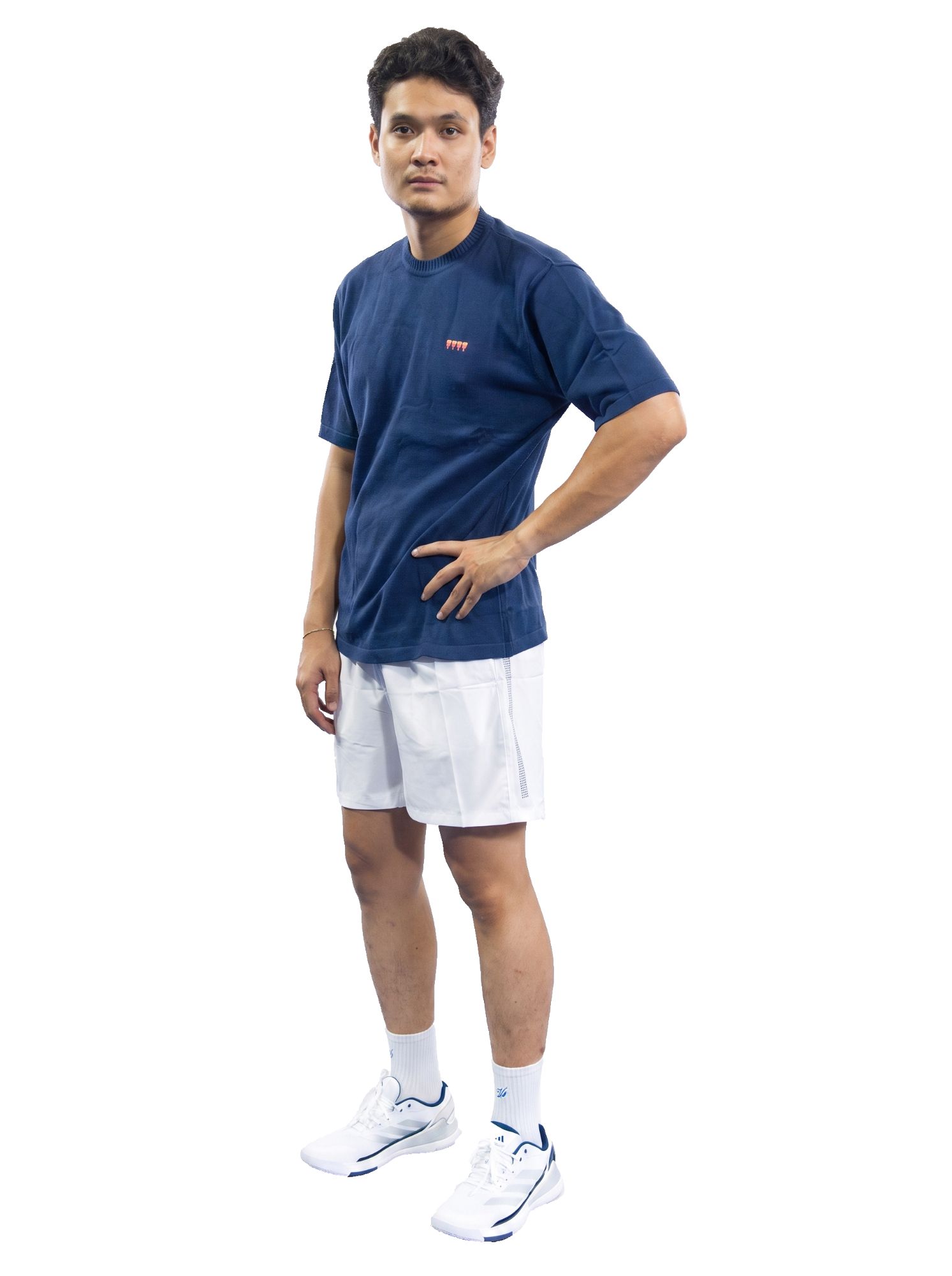 World Game Knit + Vibr White Pants