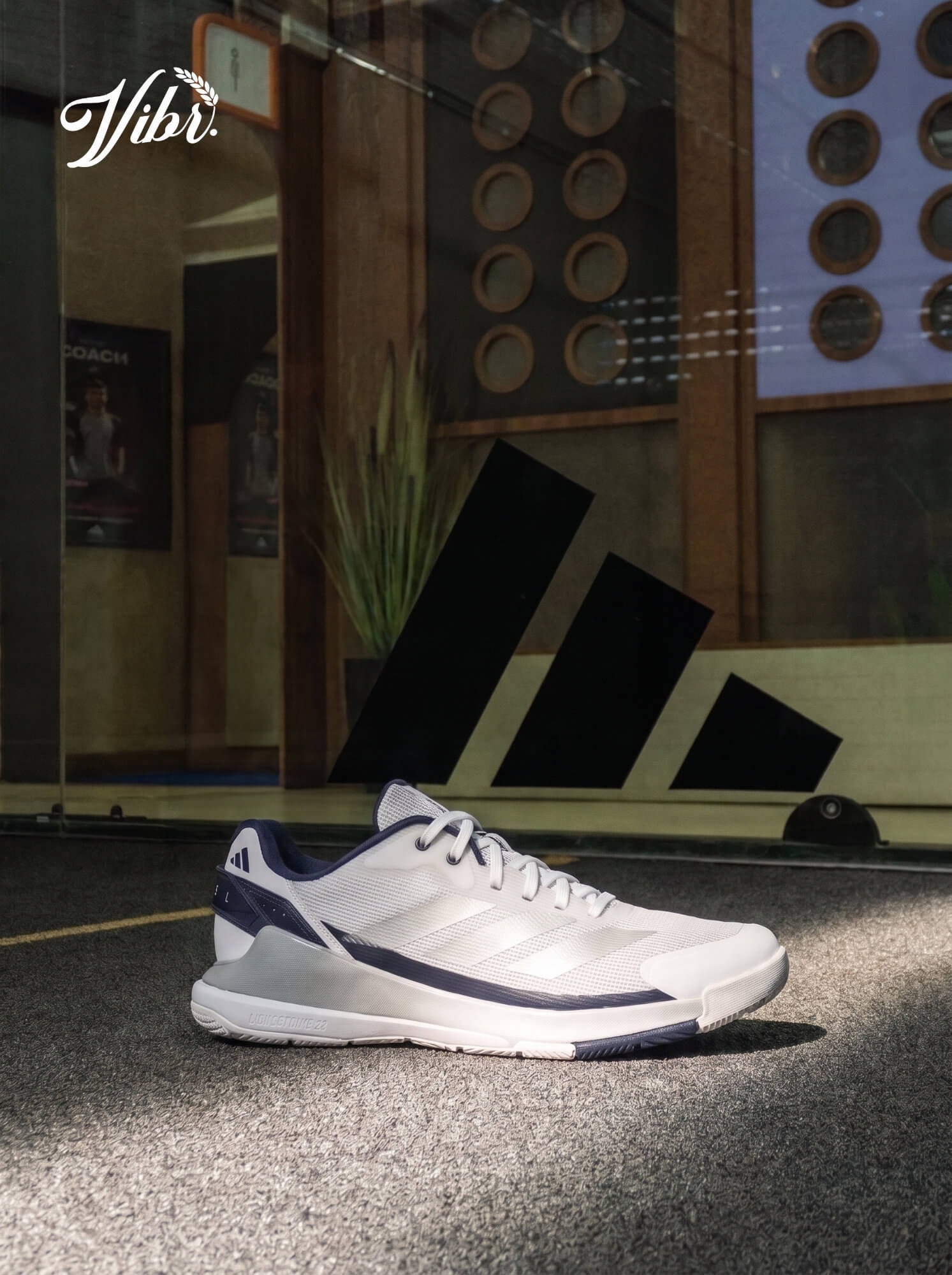 Adidas Crazyquick Cloud White / Silver Metallic / Dark Blue – JR2127