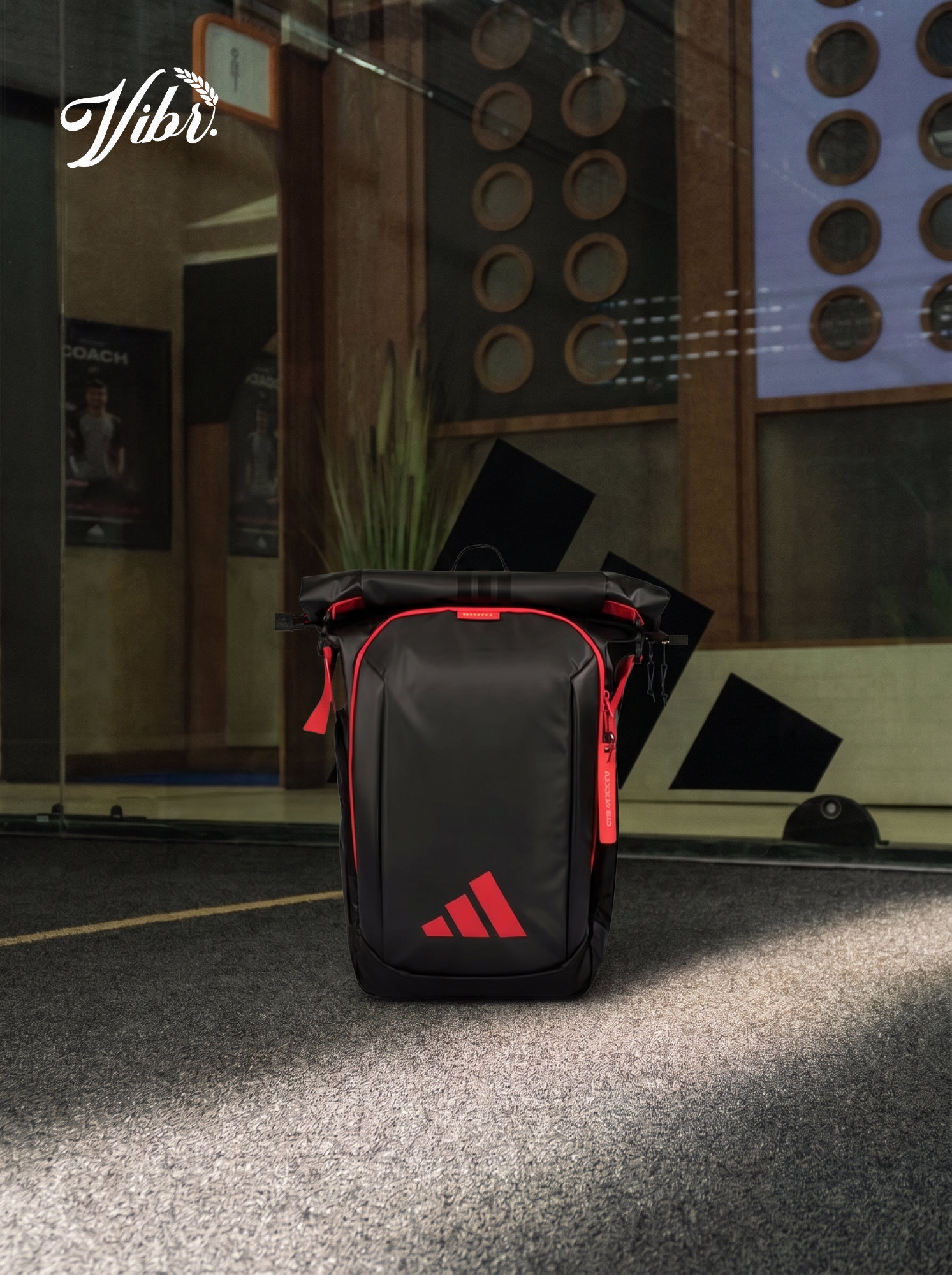 Adidas Multigame Black Red Backpack – Ale Galan 2026