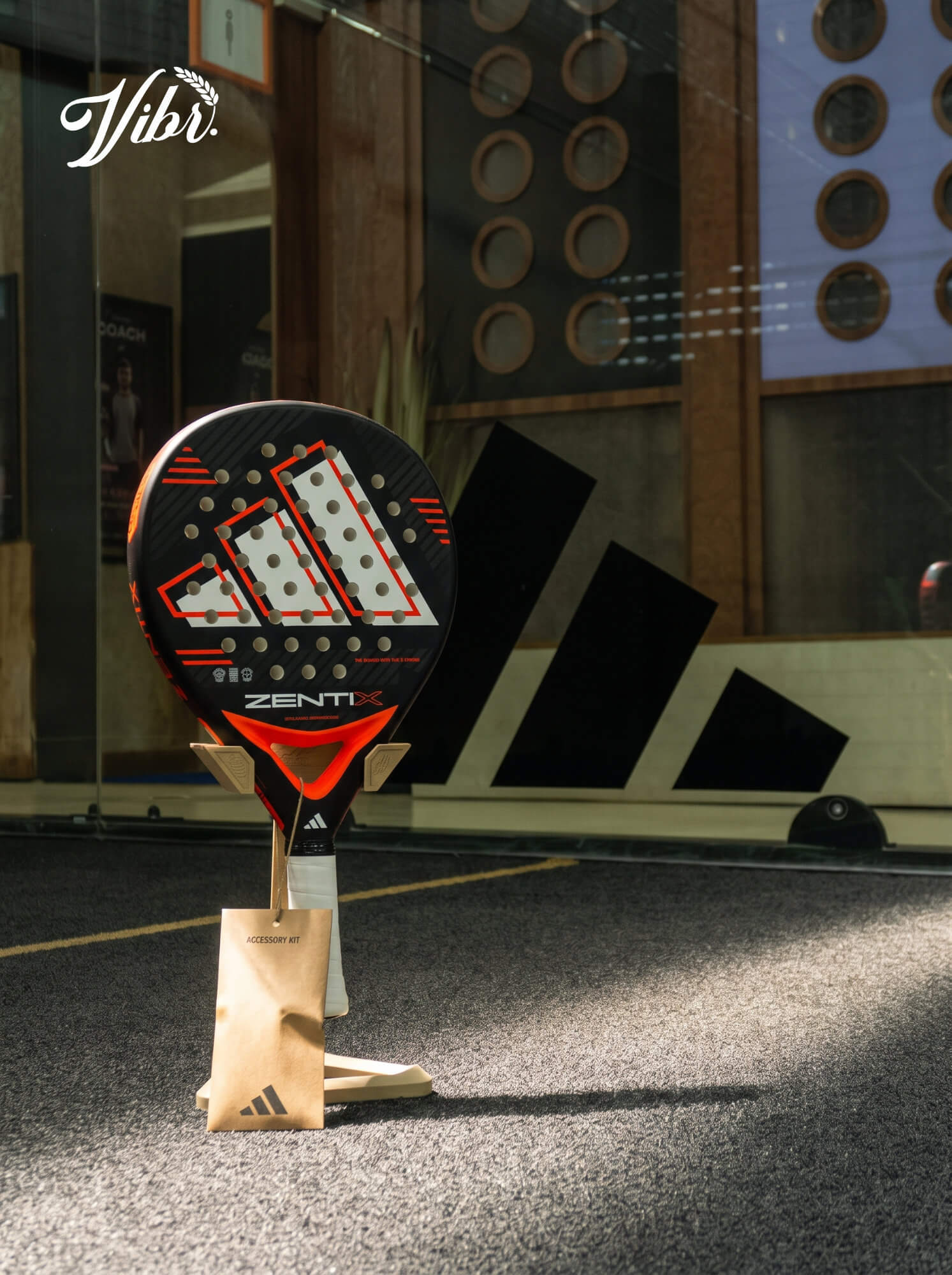 Adidas Zentix Black Orange 2026 Racket